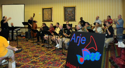 The ARJE Rehearsal Band at ABA